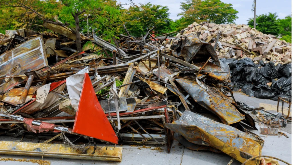 construction debris removal